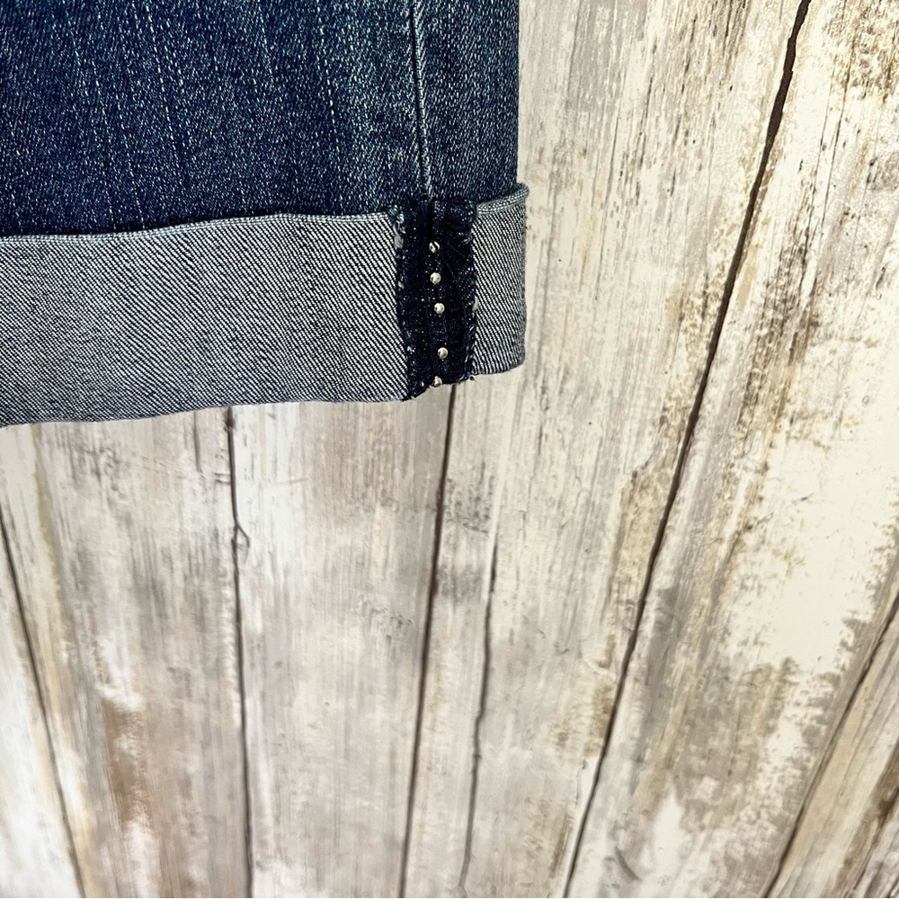 White House Black Market Noir Cropped Jeans - Picture 2 of 6